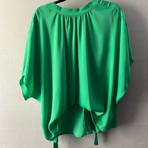 Kelly Green Blouse